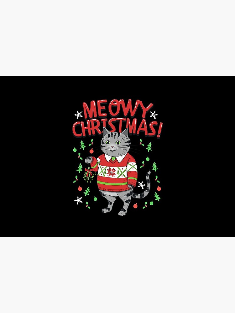 Meowy Christmas Cat | Vintage Kitty by Kittyworks