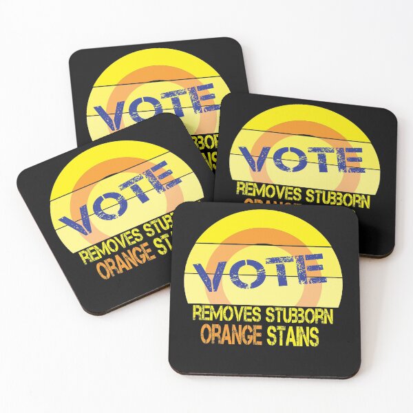 Item preview,  Retro Vote Removes Stubborn Orange Stains  designed and sold by AYMEDD.