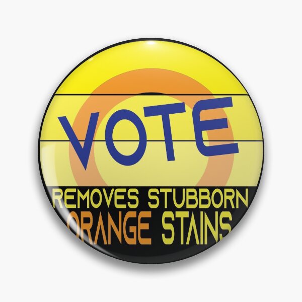 Item preview,  Retro Vote Removes Stubborn Orange Stains  designed and sold by AYMEDD.