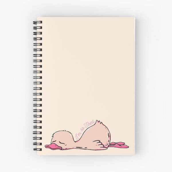 Item preview, Little Tired Duck Funny Cartoon designed and sold by CuteThings-.