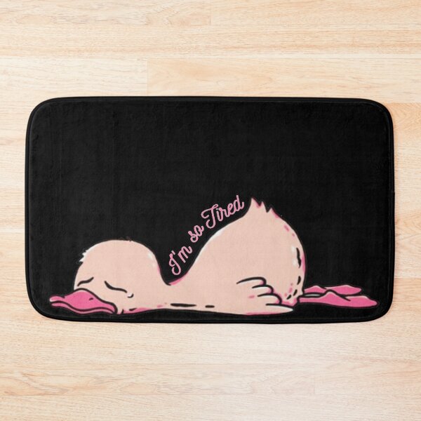 Item preview, Little Tired Duck Funny Cartoon designed and sold by CuteThings-.
