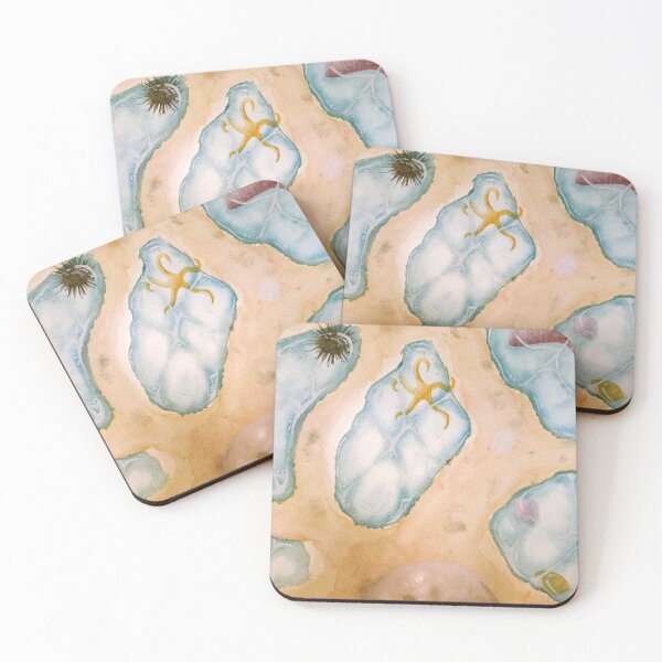 Item preview, Shallow Ocean Pools designed and sold by TheOmnicent Arts.
