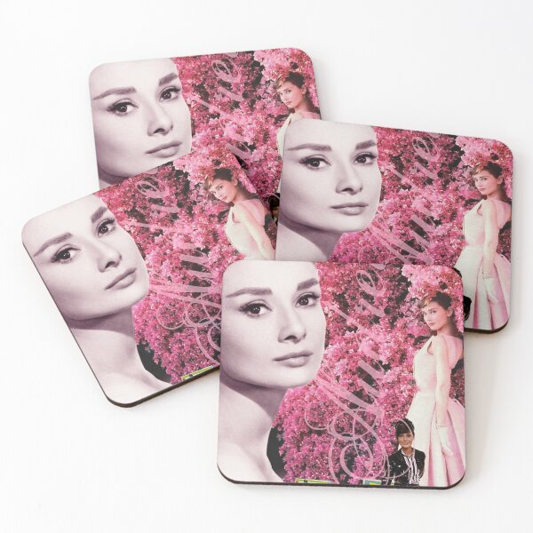Item preview, Pink Audrey Portrait Collage designed and sold by STYLE + EXPRESSION.