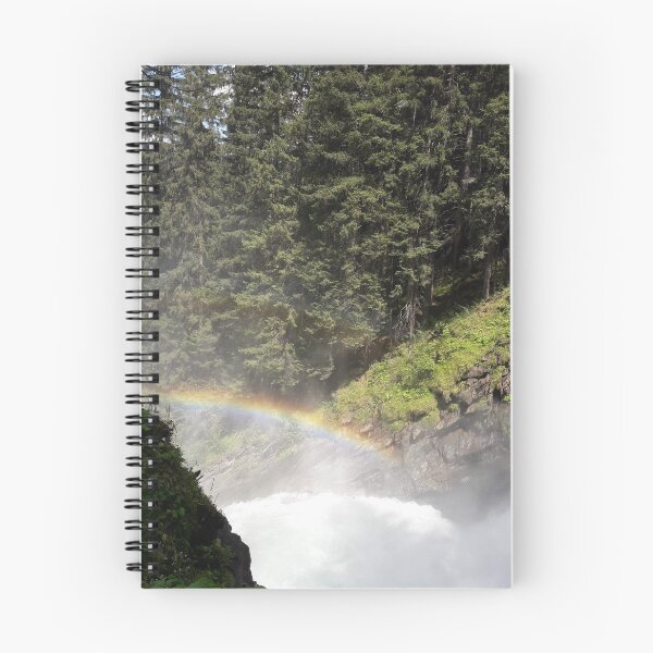 Item preview, Waterfall with a rainbow in Austria. designed and sold by Nt67.