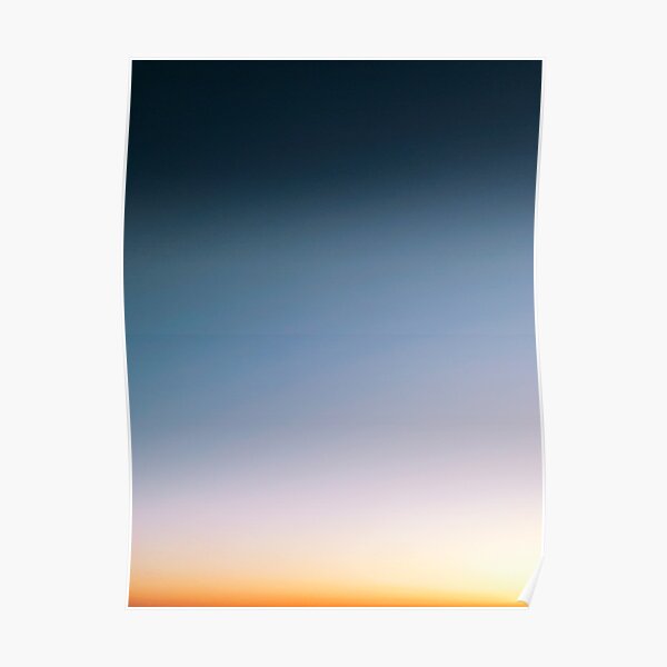 Sunset Gradient Poster
