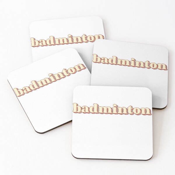 Artikelvorschau, Badminton Word Art entworfen und verkauft von Arexus.