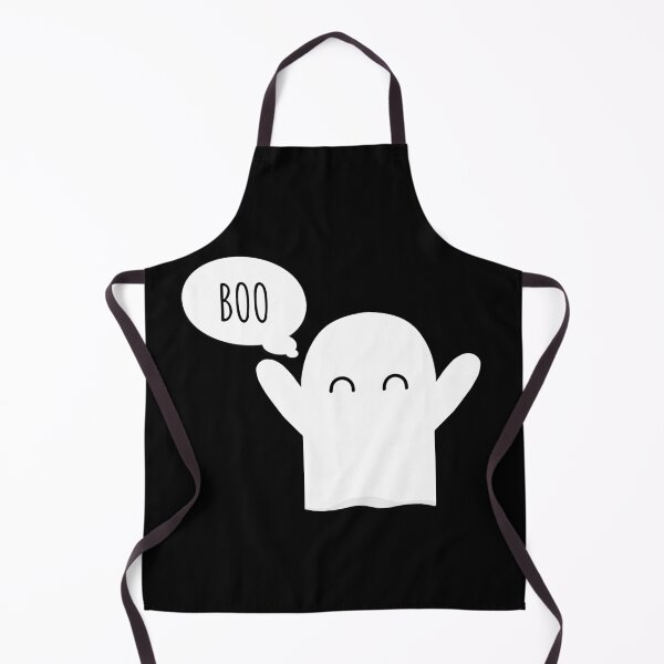 Item preview, Cute Spooky Ghost saying BOO minimal design designed and sold by MinimalDM.