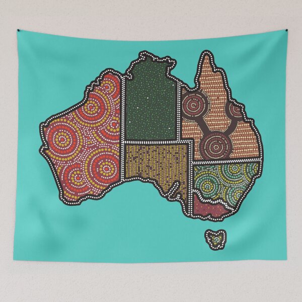 Item preview, Awesome Aboriginal Dot Art  designed and sold by Pris25.