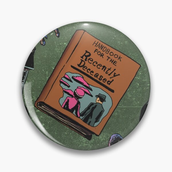 Item preview, Handbook for the Recently Deceased - Green designed and sold by rubenlopezart.