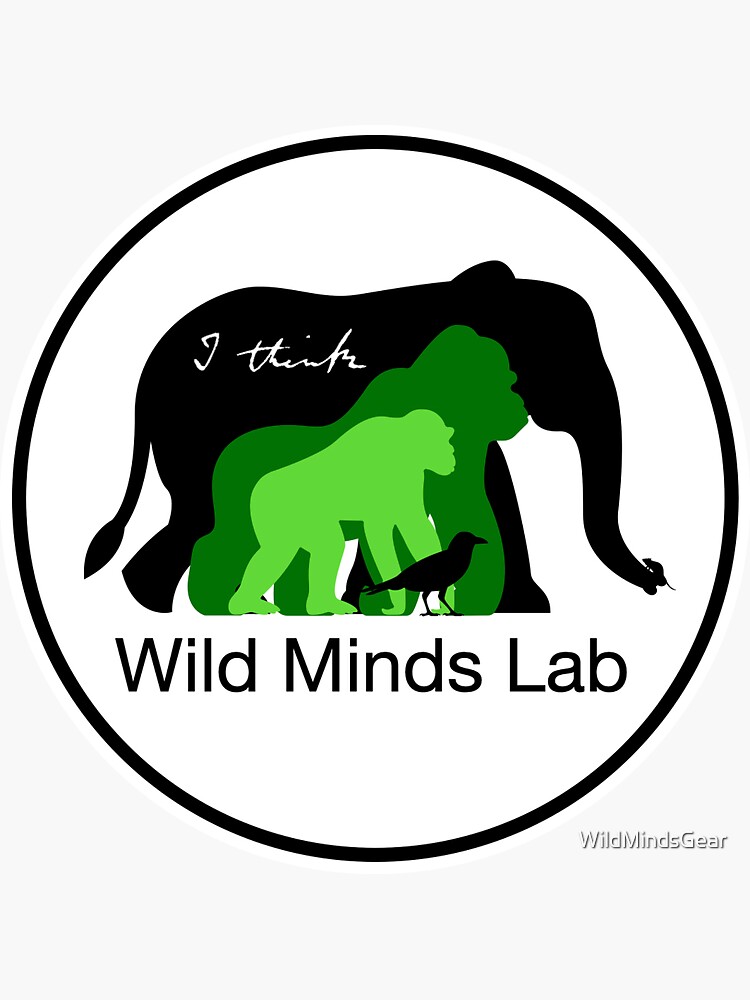 Thumbnail 3 of 3, Sticker, WildMindsLab designed and sold by WildMindsGear.