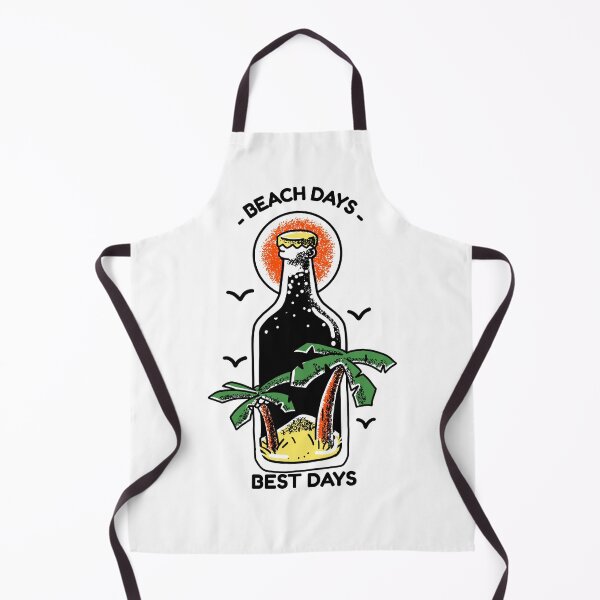 Item preview, Summer Vintage Beach in a bottle - I miss the beach "Beach days best days" Gift for surfers and beach lovers, beach life missing designed and sold by TamGustam.