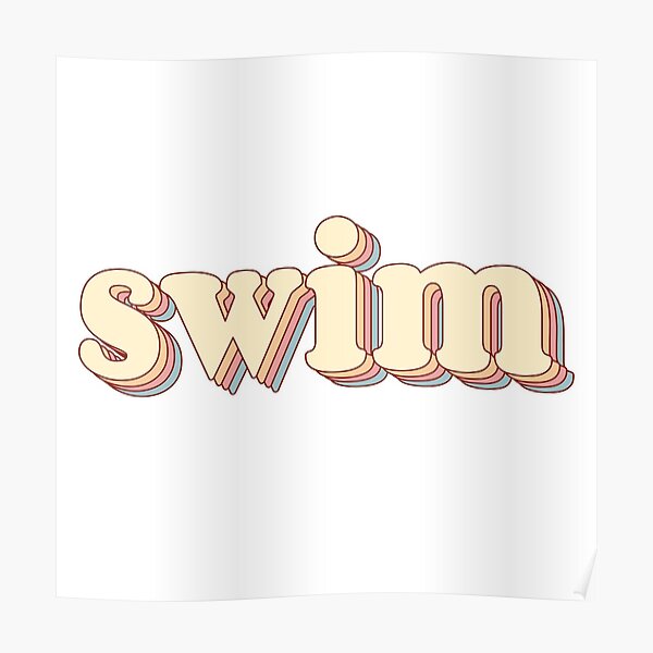 swim-word-art-poster-for-sale-by-arexus-redbubble