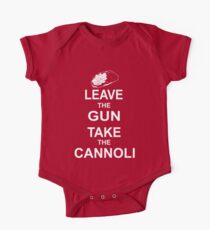 Leave the Gun, Take the Cannoli One Piece - Short Sleeve