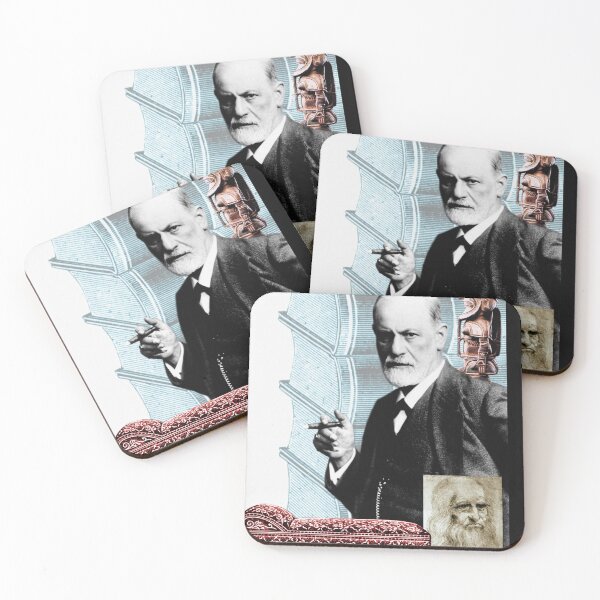 Item preview, Freud Collage Portrait 2 designed and sold by STYLE + EXPRESSION.