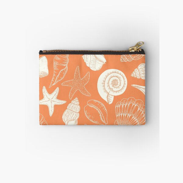 Item preview, Orange Creamiscle Seashells and Starfish Pattern designed and sold by gimmesometees.