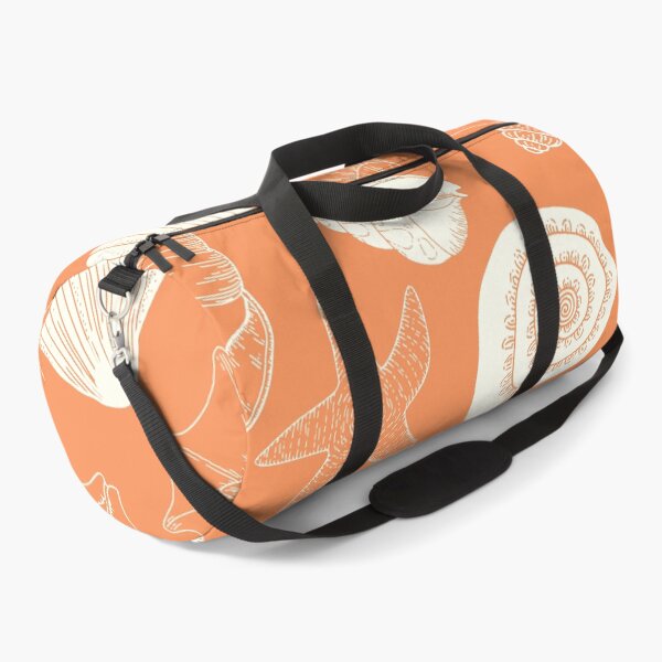 Item preview, Orange Creamiscle Seashells and Starfish Pattern designed and sold by gimmesometees.