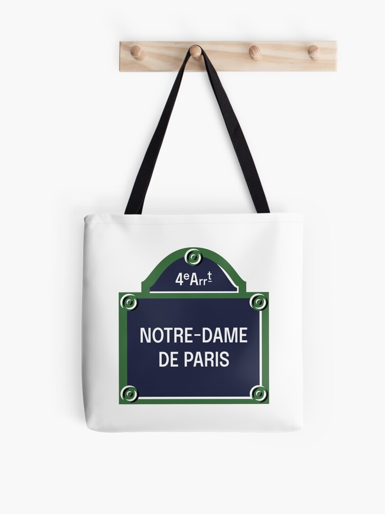 4th Arrondissement of Paris (Home of the Notre Dame, Marais and Beaubourg) Tote  Bag for Sale by bynole
