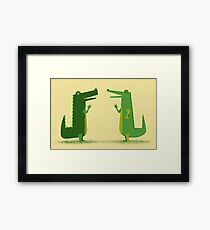 Later Gator Framed Print