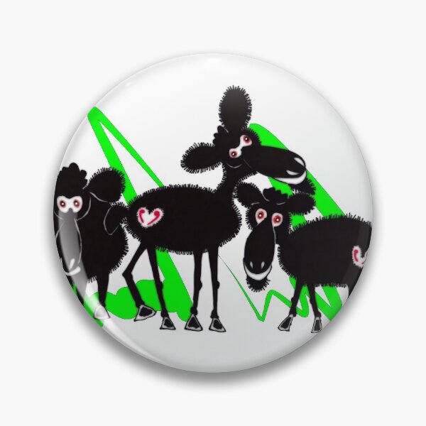 Item preview, Bristly BlackSheep designed and sold by cuprum.