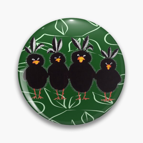 Item preview, Bristly Birds designed and sold by cuprum.