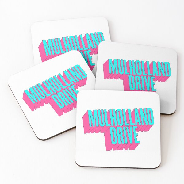 Item preview, Mulholland Drive California 3D Neon Retro designed and sold by modeoftravel.