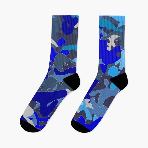 Item preview, Camouflage Blue designed and sold by lindabrenyah.