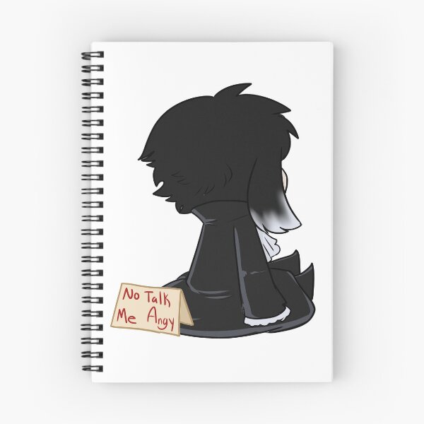 Item preview, No talk, Me angy  designed and sold by Noctis Cael.