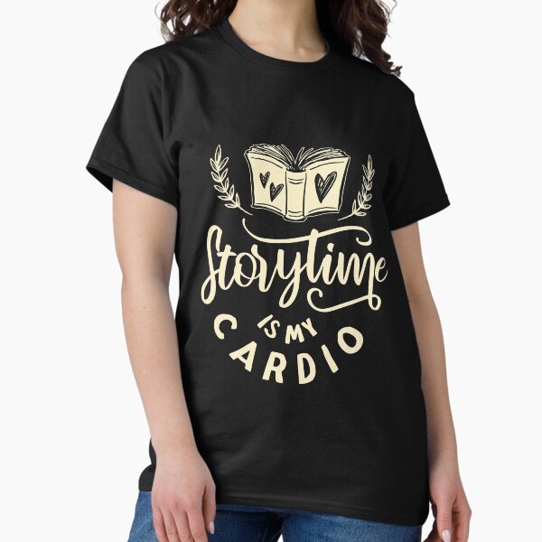 Artikel-Vorschau von Kinderbibliothekarin Storytime ist mein Cardio, designt und verkauft von whereismyrobot.