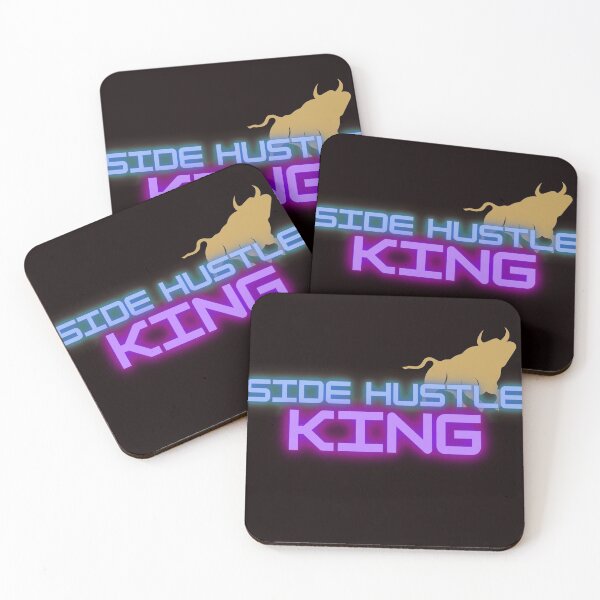 Item preview, Side Hustle King designed and sold by FourNuns.