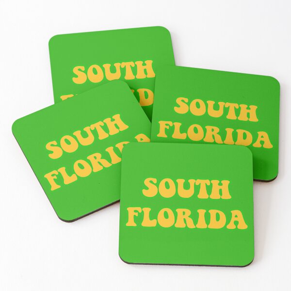 Item preview, gold south florida with green outline designed and sold by Lauren  paige.