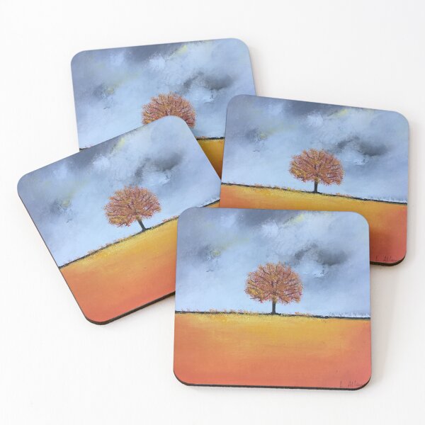 Item preview, Orange poetry tree designed and sold by Lydie Allaire Allaire.