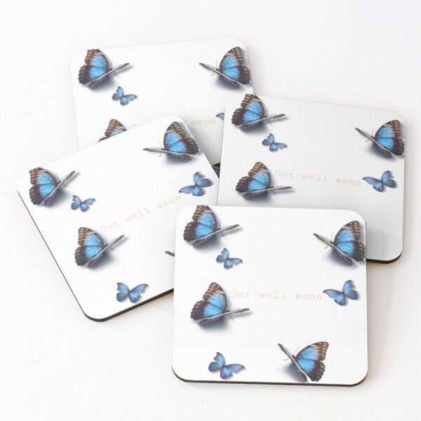 Item preview, Get well soon butterfly design  designed and sold by BloodlineBabe.