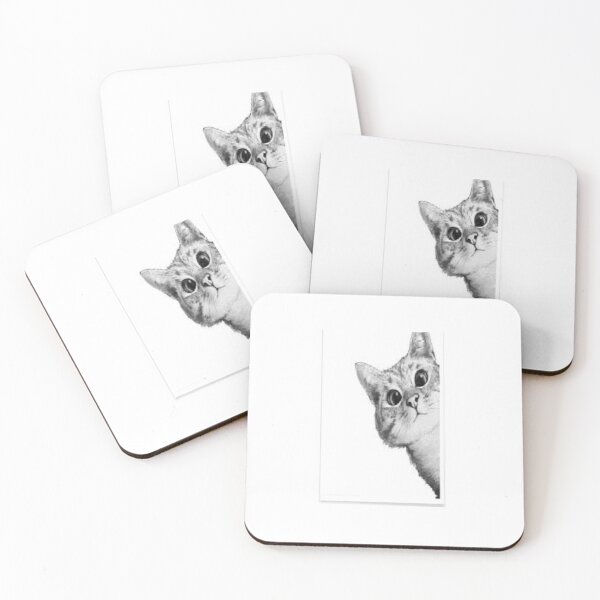 Item preview, Gray cat designed and sold by mazouzi800.