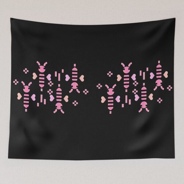 Item preview, Strawberry Bees in Love designed and sold by garhoud.