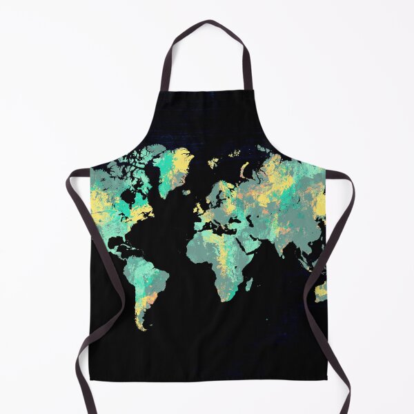 Item preview, world map 87 green blue #map #worldmap designed and sold by JBJart.