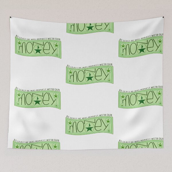 Item preview, 'At least he was honest with our money' - The Reynolds's Pamphlet designed and sold by Ellie Canhoto.