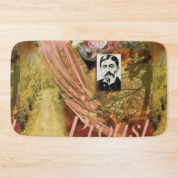Item preview, Marcel Proust Collage Portrait designed and sold by STYLE + EXPRESSION.
