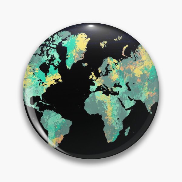 Item preview, world map 87 green blue #map #worldmap designed and sold by JBJart.