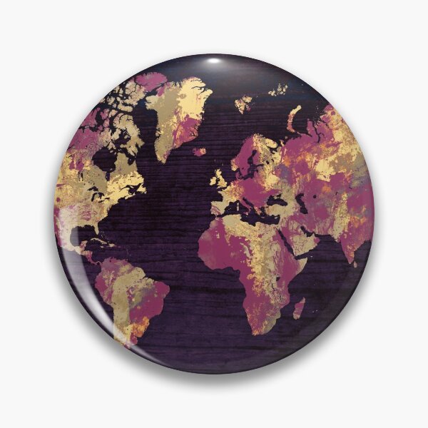 Item preview, world map 86 red yellow #map #worldmap designed and sold by JBJart.