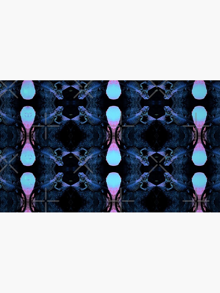 Psychedelic Bearded Dragon Pattern by snibbo71