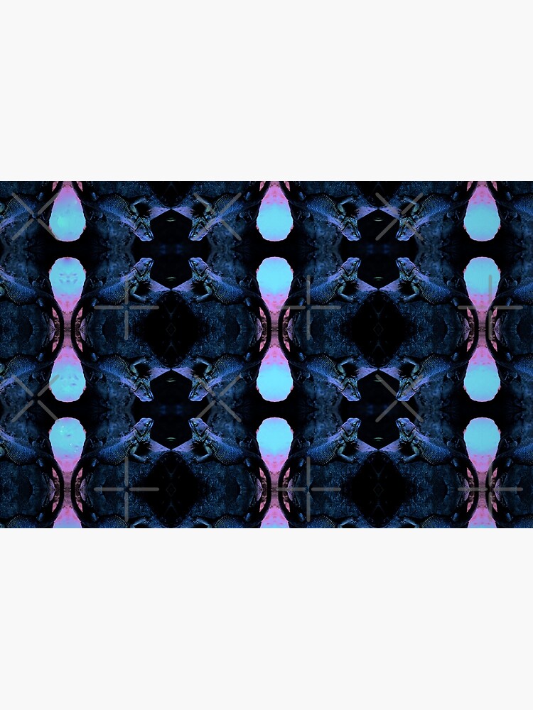 Psychedelic Bearded Dragon Pattern by snibbo71
