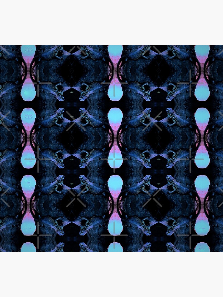 Psychedelic Bearded Dragon Pattern by snibbo71