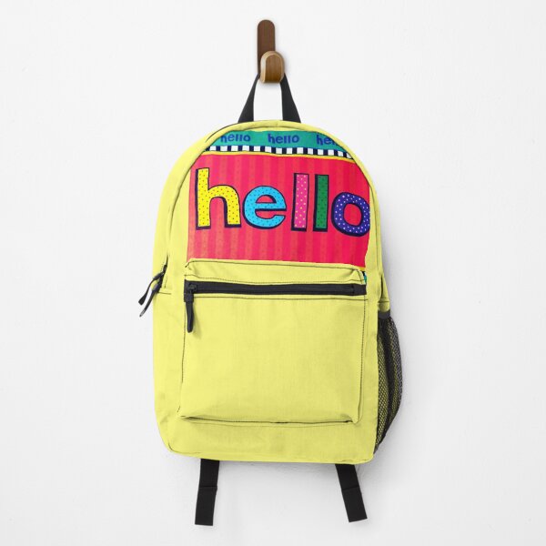 Item preview, Hello, brighten any room with this colorful hello designed and sold by Dwindell.