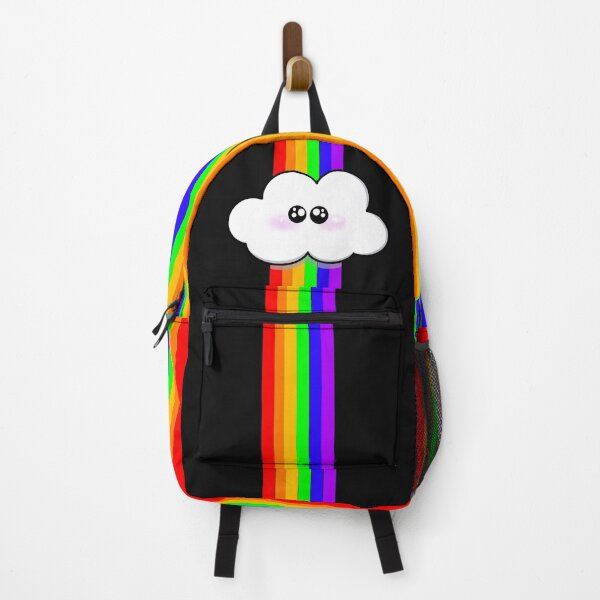 Item preview, Rainbow cloud in black designed and sold by lovingkakeart.