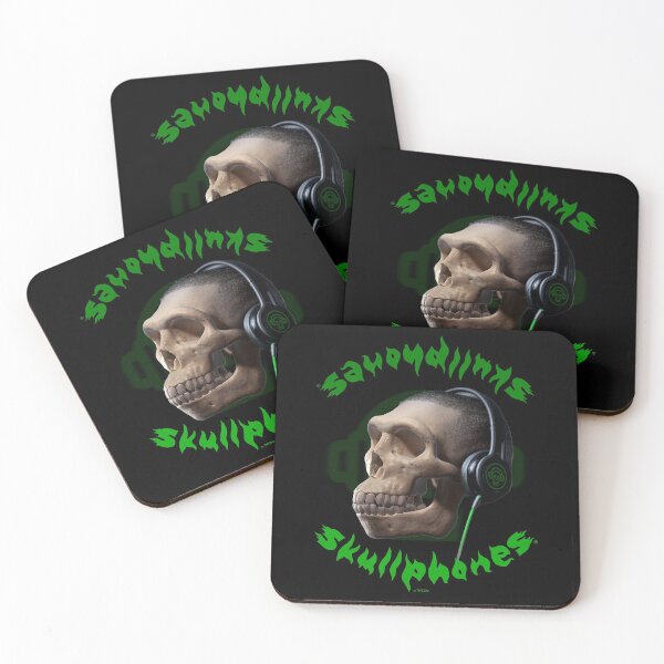 Item preview, SKULLPHONES 16-03x green designed and sold by Radu-Gabriel.