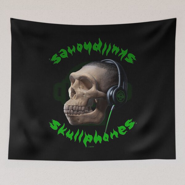 Item preview, SKULLPHONES 16-03x green designed and sold by Radu-Gabriel.