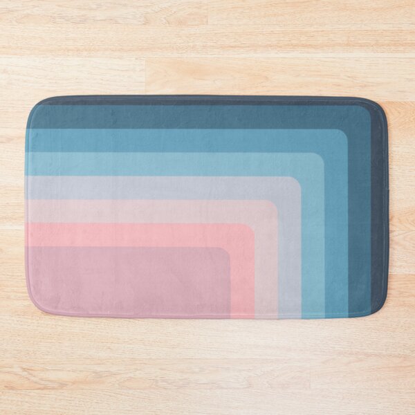 Item preview, Curve Corner Stripe Simple Blue to Pink Gradient designed and sold by carwalker13.