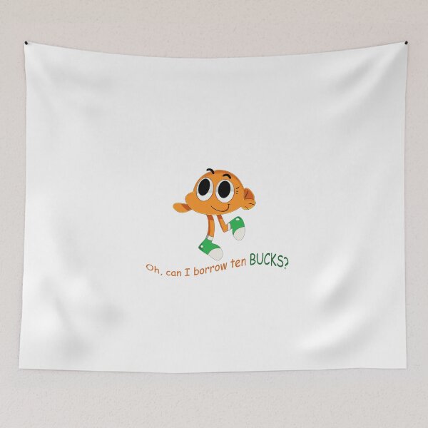 Item preview, Darwin borrow ten bucks funny cartoon great looking design    designed and sold by seasluug.