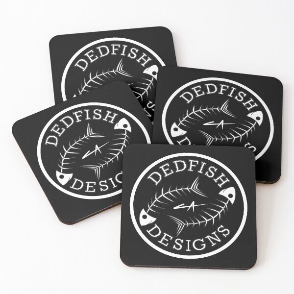 Item preview, Dedfish Designs (hollow white) designed and sold by sarcohpagus.