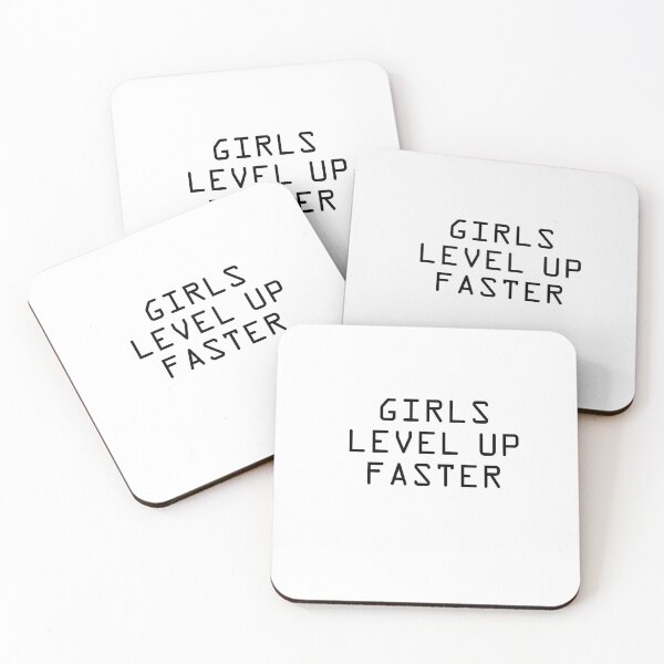 Item preview, Funny Gamer Girls Leveling Up designed and sold by digipen.